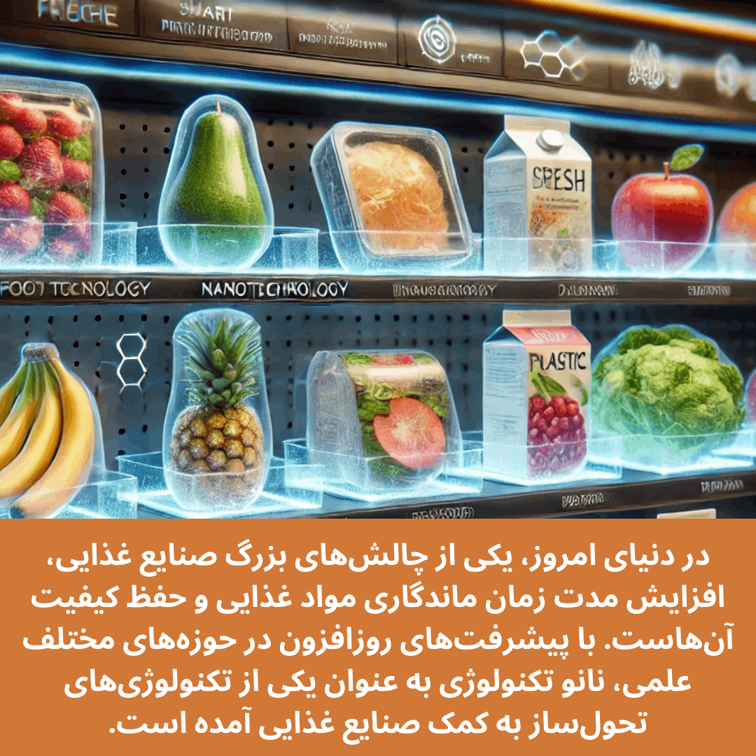 در دنیای امروز، یکی از چالش‌های بزرگ صنایع غذایی، افزایش مدت زمان ماندگاری مواد غذایی و حفظ کیفیت آن‌هاست.