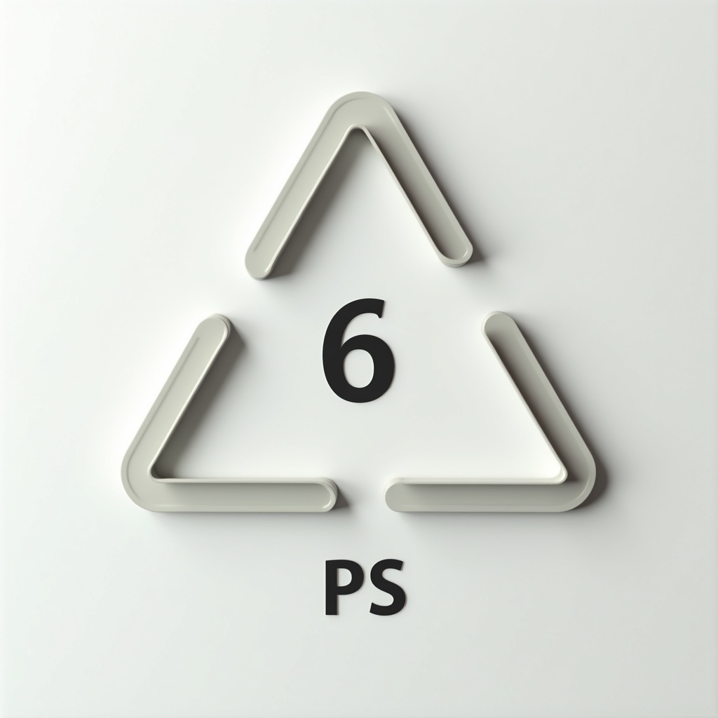 PS (پلی‌استایرن) کد 6